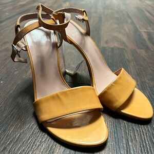 Stuart Weitzman Yellow Heels